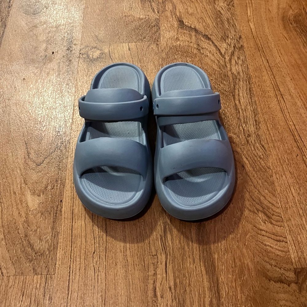 Blue Sandals